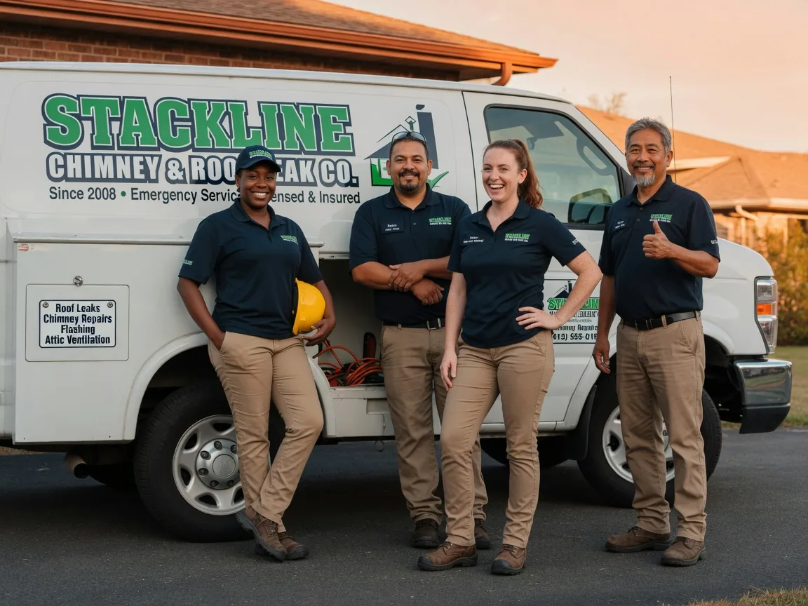 Chimney flashing repair company in Alma Center, WI